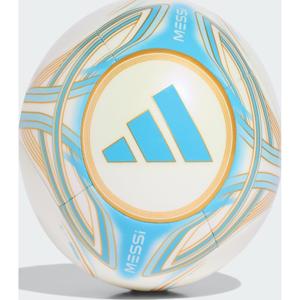 М'яч футбольний Adidas MESSI CLB бежевий, блакитний Уні